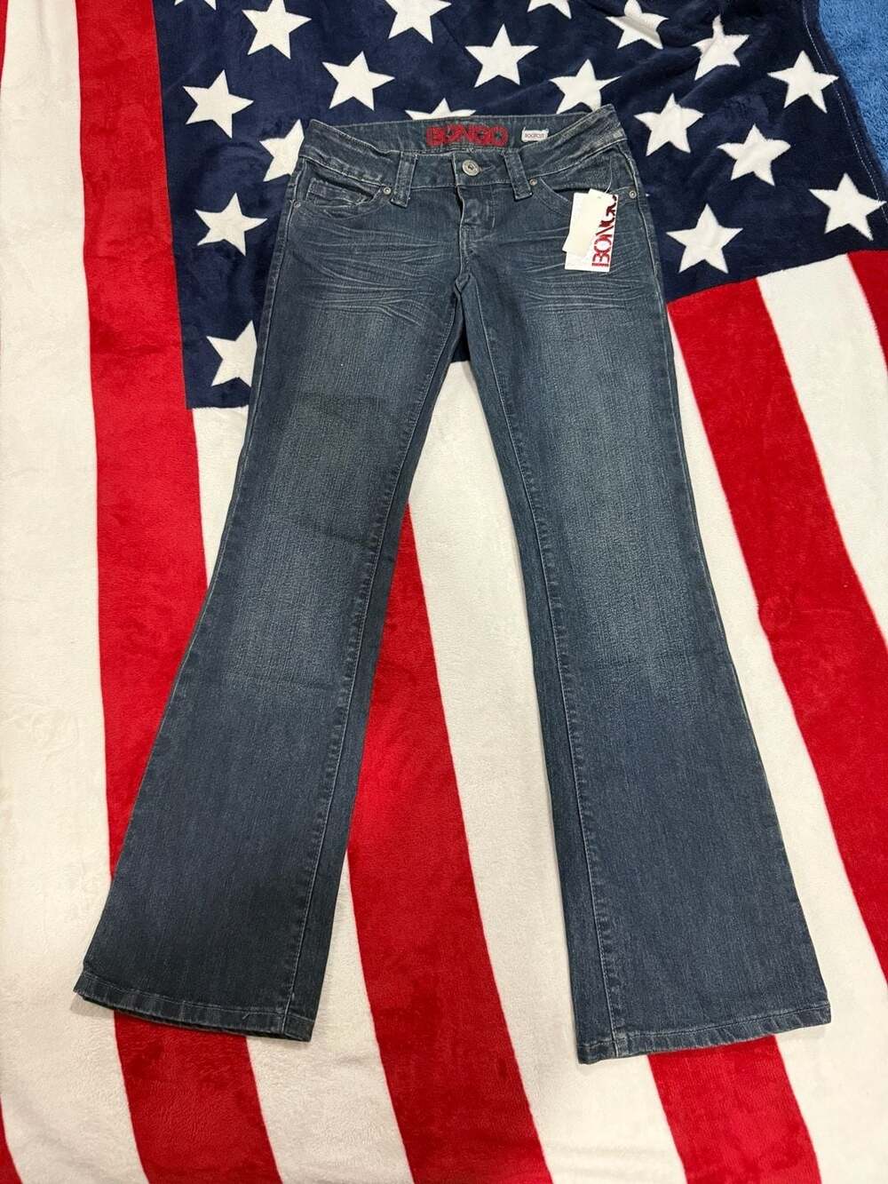 Bongo Juniors Basic Blue Bootcut Denim Jeans Size 3 NWT